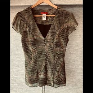 Anne Klein Silk Blouse NWOT 🥰